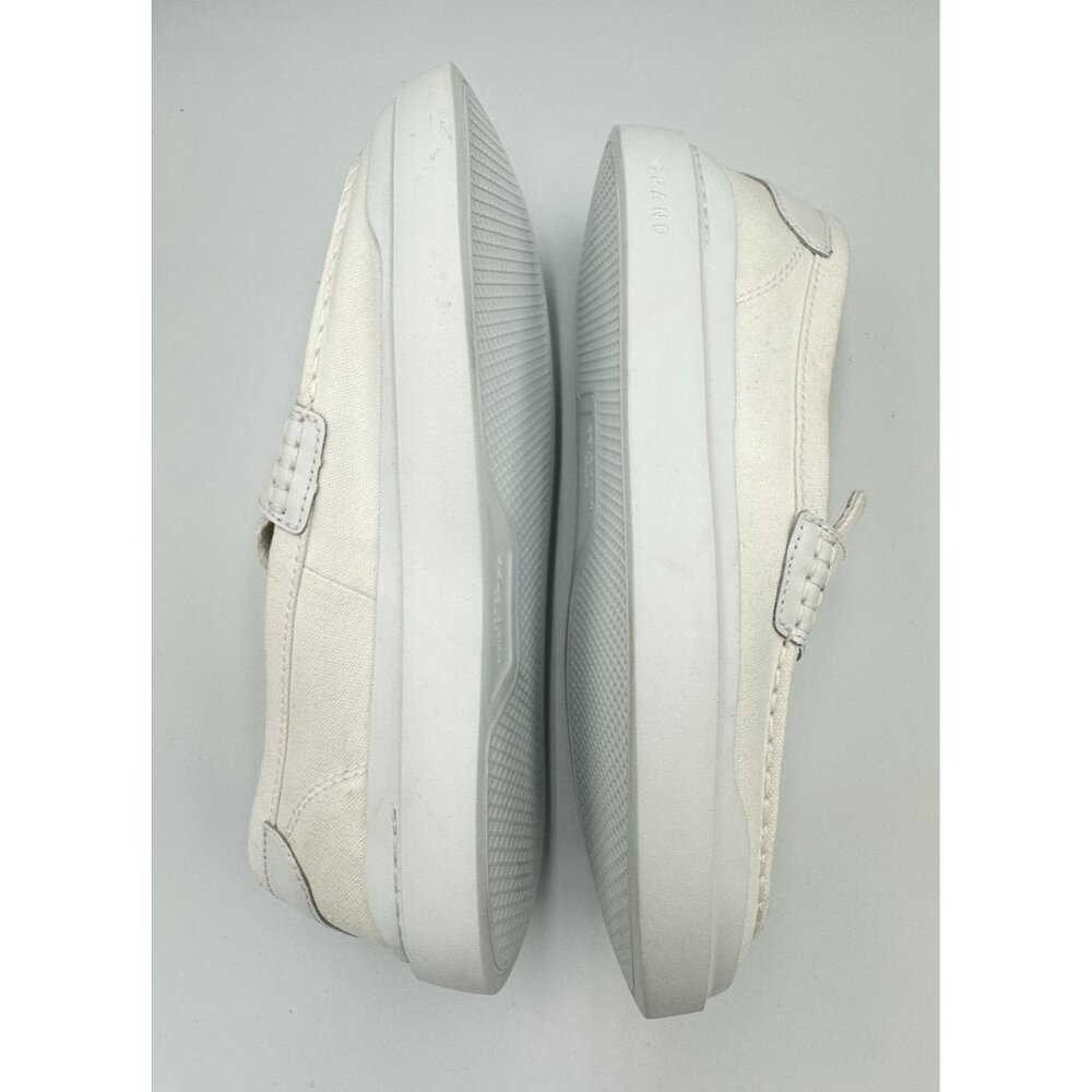 Cole Haan Grand 360 Womens 10.5B White Casual Penny Loafers Shoes Slip On W23260 - Picture 10 of 12